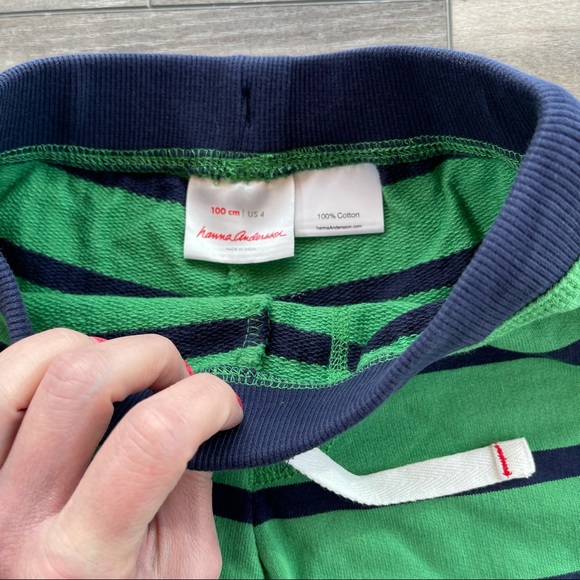 NWT Hanna Andersson Crocodile Shirt & French Terry Shorts 100 (4 yr) - Picture 8 of 10